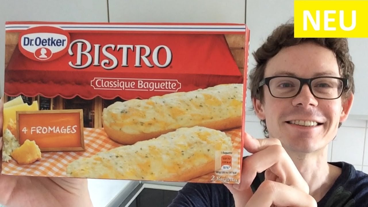 Bistro Baguette 4 Käse von Dr Oetker im Test: 4 Fromages aus dem Backofen!