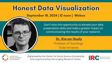 Honest Data Visualization with Dr. Kieran Healy
