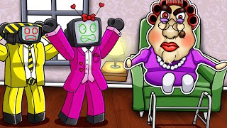 Escape Evil GRANDMA Obby by TV Man and TV Woman 275 views 2 weeks ago 8 minutes, 2 seconds