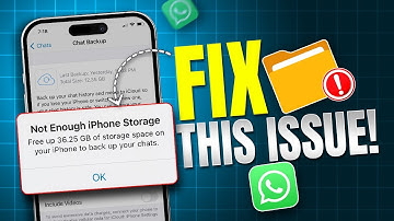 How to Solve "Not Enough iPhone Storage" Error on WhatsApp on iPhone