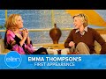 Emma Thompson&#39;s First Appearance on Ellen