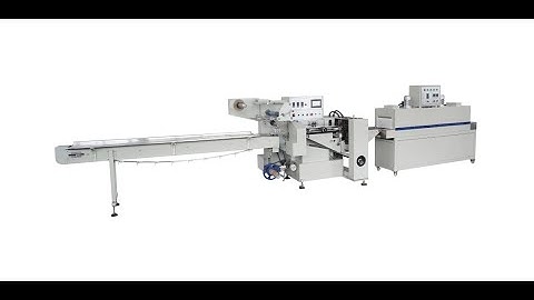 Servo Control High Speed Shrink Packaging Machine/shrink wrapping machine
