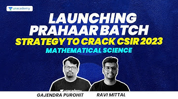 Big Announcement🔥 | Launching PRAHAAR Batch to crack CSIR UGC NET 2023