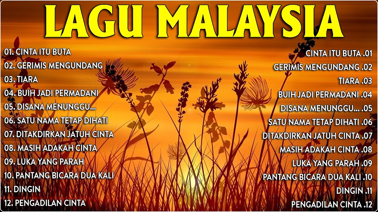 Lagu Malaysia terbaik rock slow - Full album Nostalgia 90an - Top Malaysia Album 2025💫