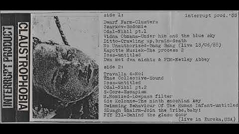 Various - Claustrophobia - Cassette (Interrupt Product 1988)