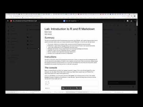 How to write on a pdf file with Google Docs - YouTube