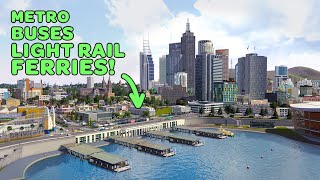 I'm Obsessed with this Transport Hub! | Cities Skylines: Oceania 39