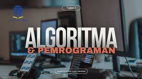 TUGAS 2 ALGORITMA DAN PEMROGRAMAN - JAVA
