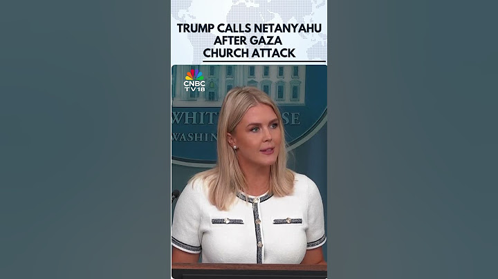 Attacchi israeliani colpiscono una chiesa a Gaza | Il presidente degli Stati Uniti Donald Trump c...