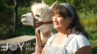 From Wool To Yarn: Handspinning Alpaca Wool to Yarn I Short Documentary