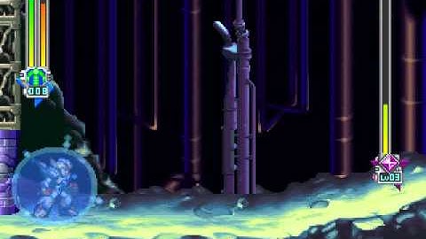 Megaman X6 - X - Blaze Heatnix: Magma Area