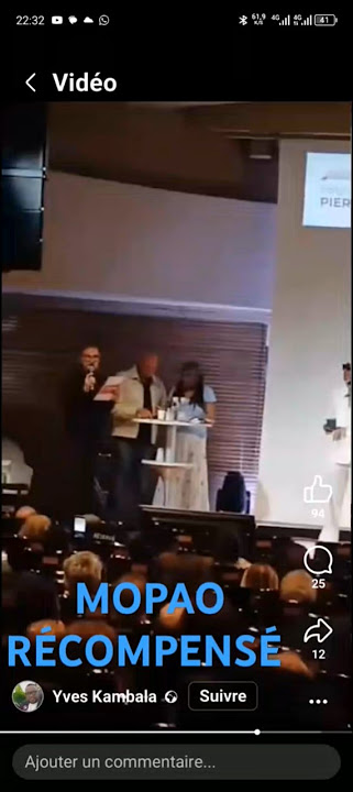 KOFFI OLOMIDE RÉCOMPENSÉ SOUS LE BRUIT DE L'ANNULATION DU CONCERT.LA. LÉGENDE VIVANTE