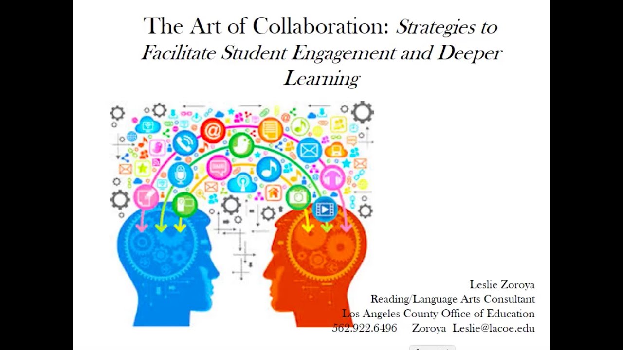The Art of Collaboration  Strategies to Facilitate Student Engagement and Deeper Learning