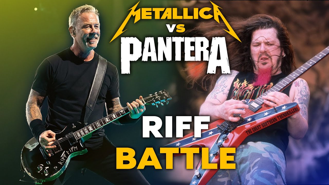 Metallica vs Pantera RIFF BATTLE 2023 - YouTube