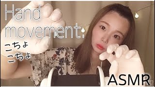 【ASMR】くすぐりハンドムーブメント?Hand movement.