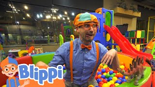 Blippi Visits an Indoor Playground (Kinderland)