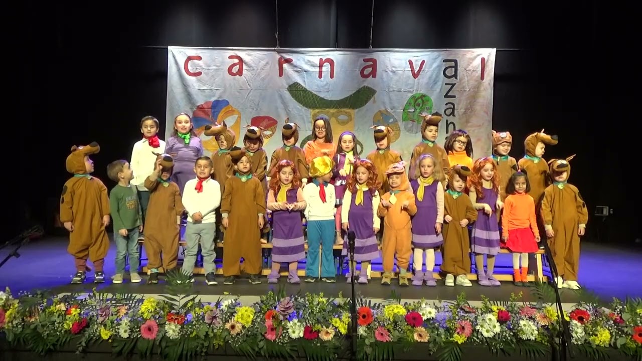 Chirigota Scooby Doo 4 y 5 años CEIP Los Azahares Teatro Antonio Gala La Rinconada 12-02-2026