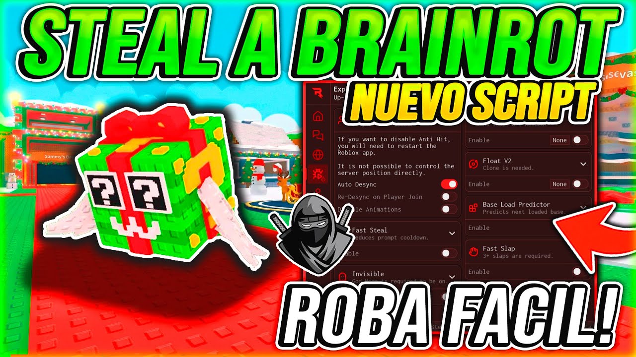 NUEVO SCRIPT PARA STEAL A BRAINROT | ANTI HIT + DESYNC + DELTA EXECUTOR