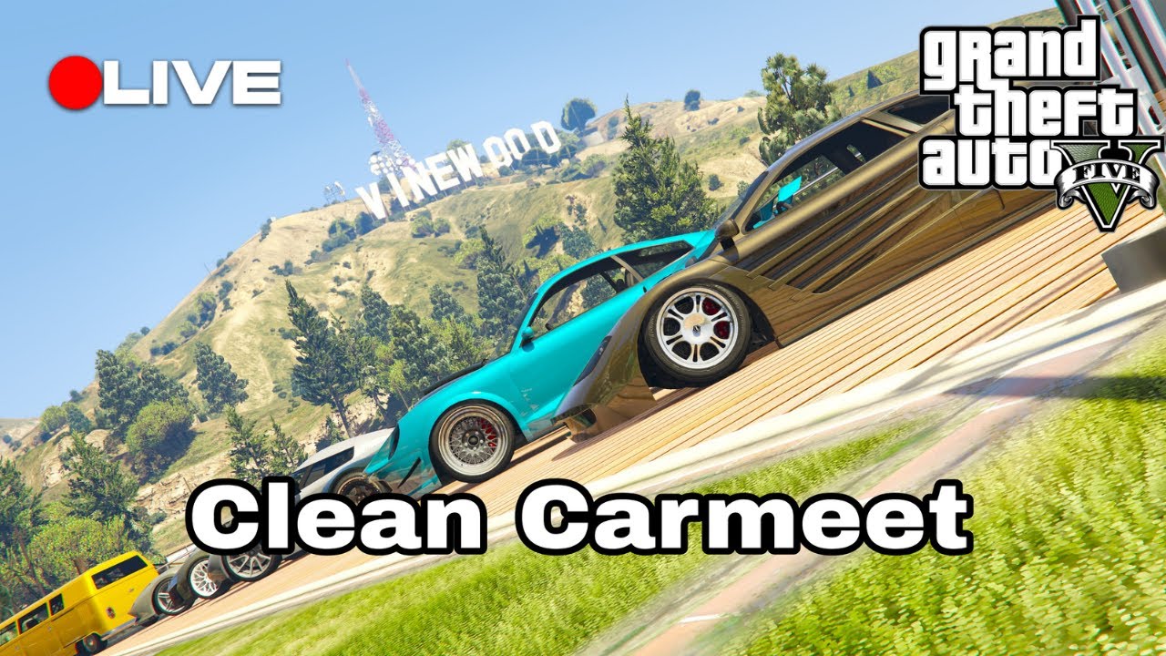 [Live] GTA V Clean Carmeet Ps5 No Modded Cars Membership Goal [33/40]