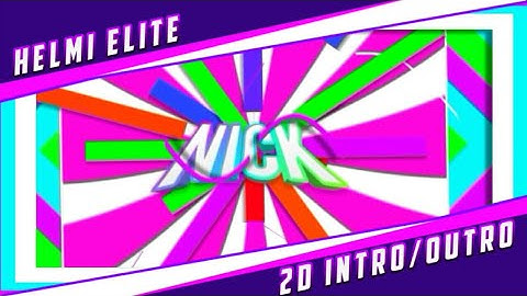 NickGaming||2D Intro||Paid||Made On Android 100%||20like?