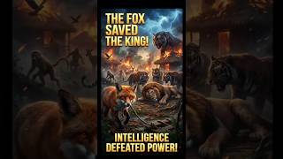 The Fox Who Saved The Lion King #fox #lionking #tiger #junglewar