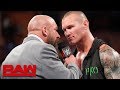 Triple H and Randy Orton meet before WWE Super ShowDown: Raw, June 3, 2019