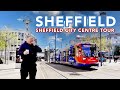 Sheffield City Centre | Walk through Sheffield City Centre from Town Hall to Fitzalan Square