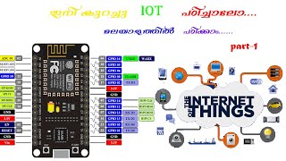 How to connect nodemcu to WiFi || IoT Malayalam Tutorial part 1