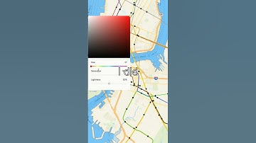 Make your town blue! With MapTiler Customize you can do this is a few seconds! #maptiler #blue #map