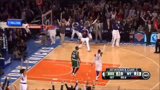 jr 3 at buzzer - game 2 celtics knicks