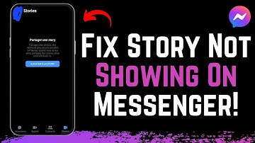 How To Fix Messenger Story Not Showing | Simple Tutorial (2024)