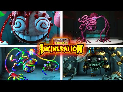 Project Playtime Phase 2 Incineration 🔥 All New Huggy Wuggy Skins 