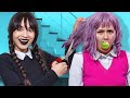 I Was Adopted by Wednesday Addams! Wednesday vs Enid Funny Situations & Crazy Ideas by Crafty Hacks