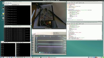 RaspberryPi2 & ROS episode 34 : Data output, oscilloscope, message, Python, echo, oops, question