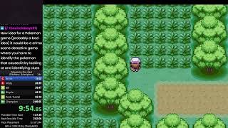 Pokemon Fire Red - Any% Glitchless, Manipless Speedrun in 2:08:32
Small improvement as I push for the 2:05. No idea how in the world this run ended up PBing, a run destined for death that just managed to clutch at the final hurdle over and over.
Time is converted for playing on DS, which has a slightly slower framerate, which is why my final time is a few seconds lower than the splits.
Discord server: https://discord.gg/0jCpl8wIKvQWXJaP
Speedrun profile: http://www.speedrun.com/user/werster
Twitch stream: https://www.twitch.tv/werster
Patreon: https://www.patreon.com/werster
Kofi: https://ko-fi.com/werster Pokemon Fire Red - Any% Glitchless, Manipless Speedrun in 2:08:32