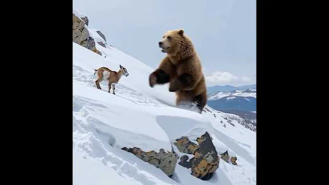 Instinct vs Hunger — The Bear’s Decision #shorts