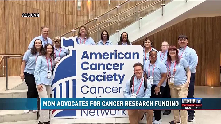 Mother Advocates for Cancer Research Funding