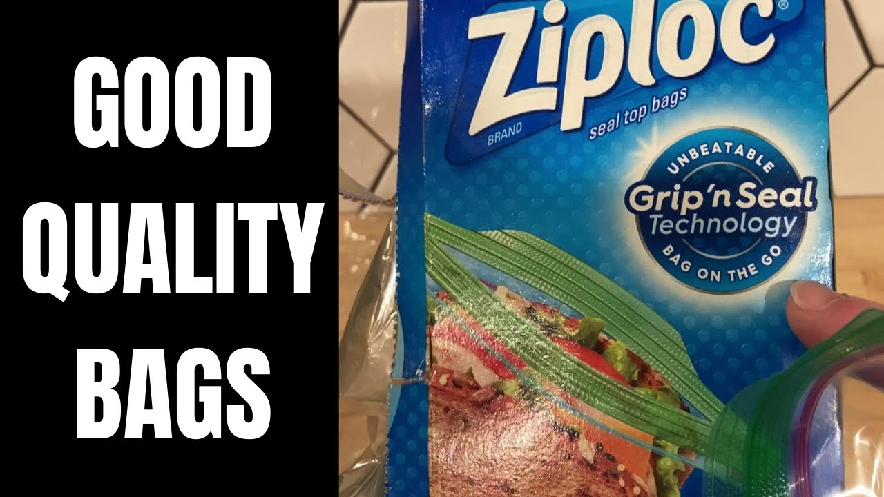 Ziploc Big Bags Unboxing (HD) 