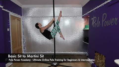 How to pole: 10 moves from a basic pole sit.
