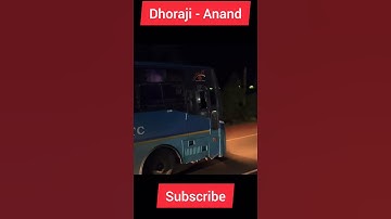 GSRTC Dhoraji To Annad #gujaratbus#gsrtc#gsrtcbus#bus #khajurbhai#somnath #hardikdavevlogs