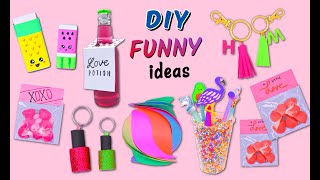 7 DIY - FUNNY CRAFT IDEAS TO MAKE AT HOME - School Supplies, Room Decor, Easy Gift Ideas