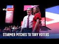 Sir Keir Starmer makes pitch to Tory voters