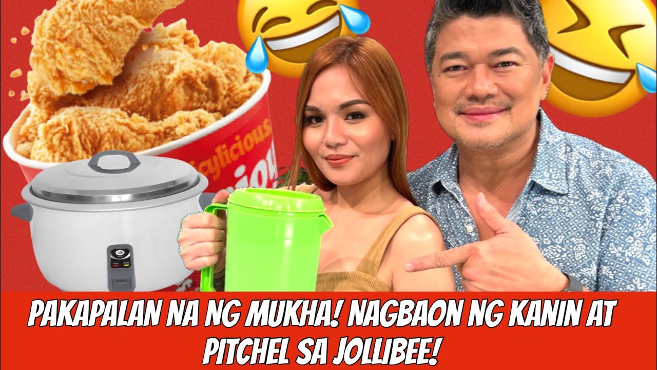 KAPALMUKS CHALLENGE! NAGBAON NG KANIN AT PITCHEL NG COKE SA JOLLIBEE PARA MAKATIPID! ANONG REAKSYON?