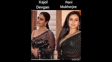 who is your favorite #ranimukherjee #kajoldevgan #trendingno1 #viral #trending #shorts #shortvideo
