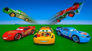 Challenge Pixar Cars McQueen and Friends Francesco Bernoulli Cal Weathers Miguel Camino Chick Hicks