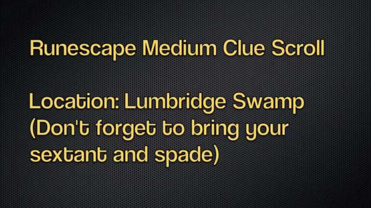 Runescape medium clue scroll 00 20 23 15 RS3 YouTube