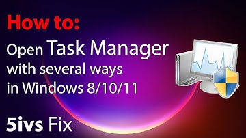 How to Open Task Manager in Windows 8 10 11 with Several Ways [Tutorial]