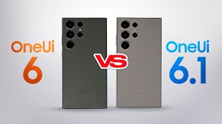 OneUI 6.1 vs OneUI 6.0 on Galaxy S24 Ultra