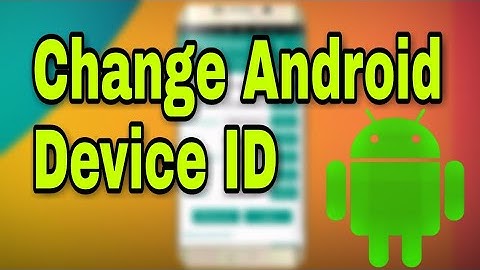 How to Change Device ID || Using Device id changer pro