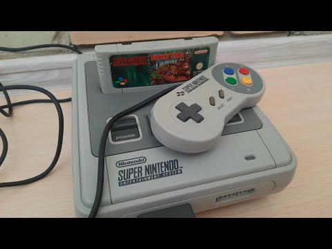 Видео: Super Nintendo Steepler обзор покупки и распаковка SNES